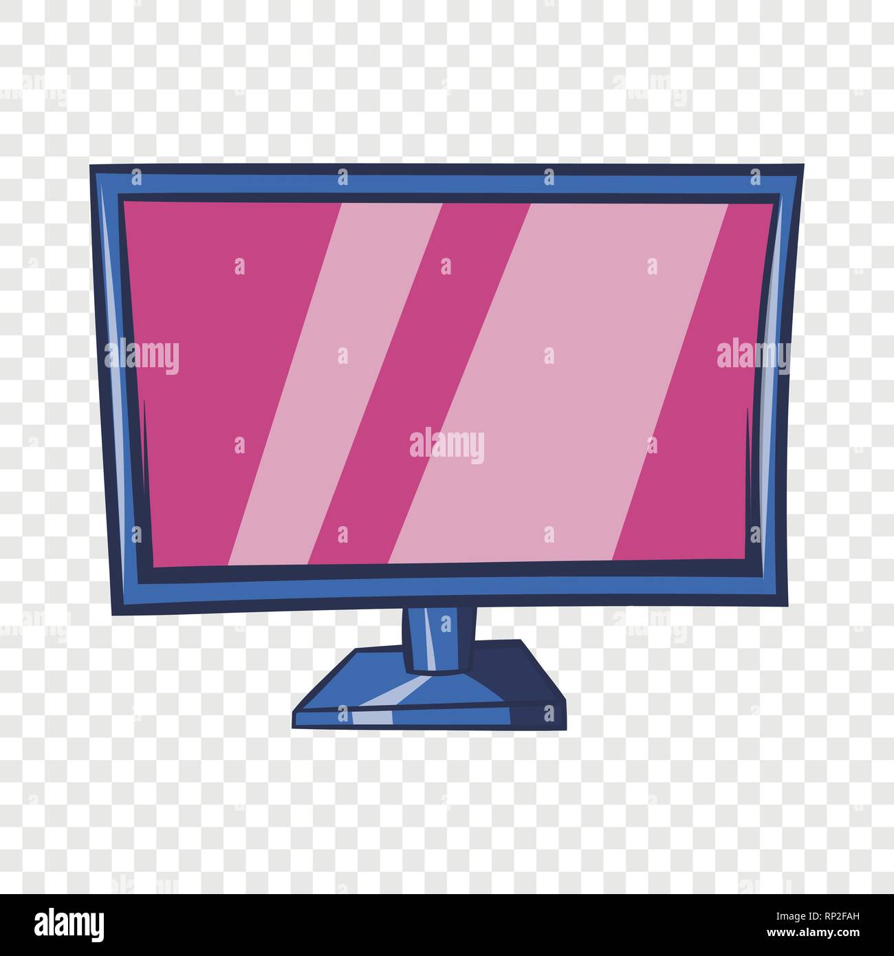 Demonio Celo laberinto Icono de la televisión, del estilo de dibujos animados Imagen Vector de  stock - Alamy