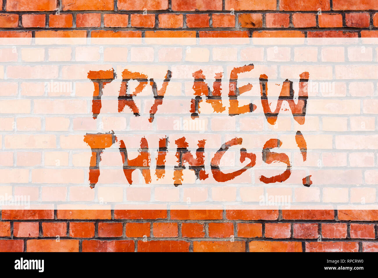 Escribir Nota Mostrando Probar Cosas Nuevas Exhibicion