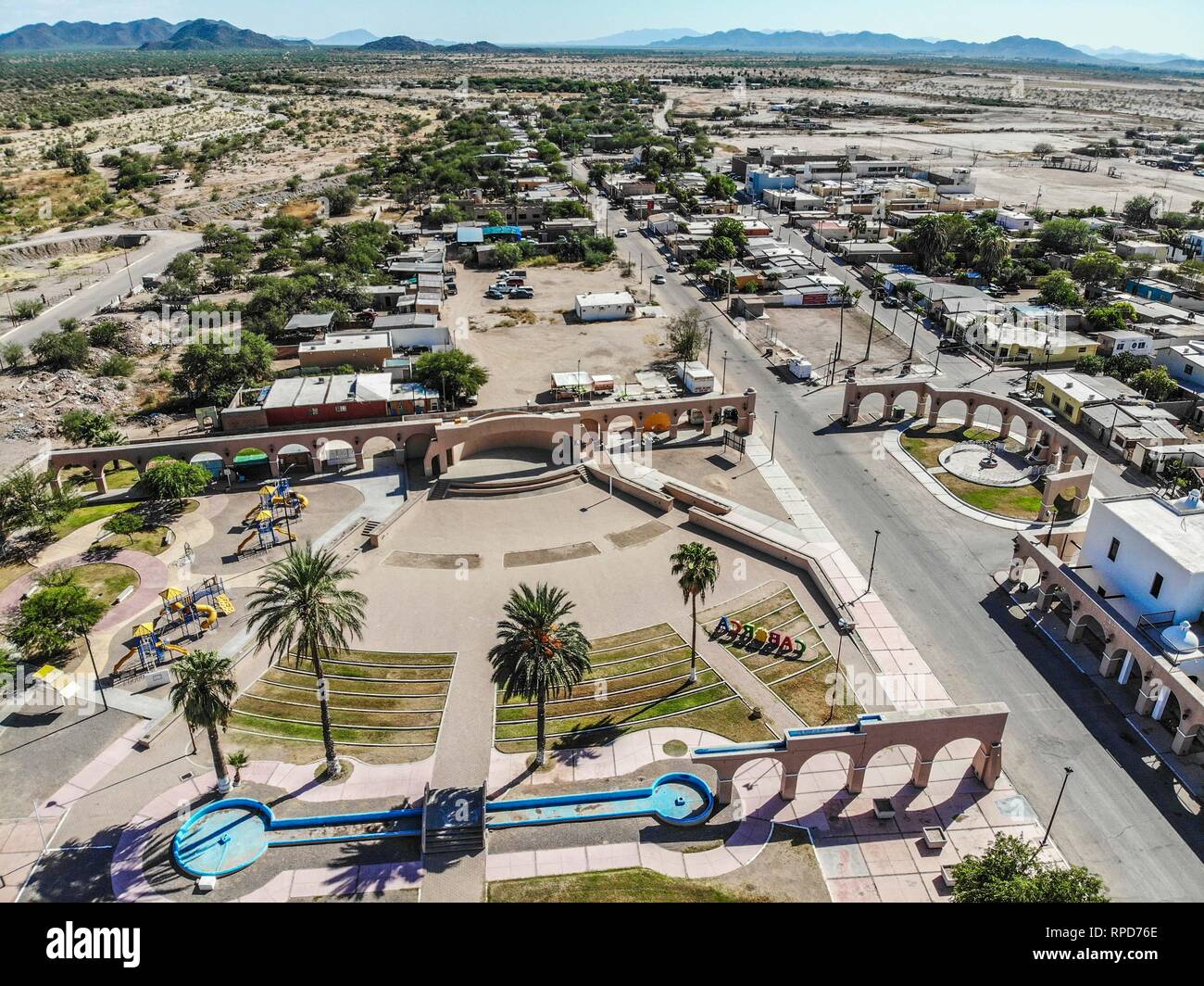 Histórico Templo de la Inmaculada Concepción de Nuestra Señora de Caborca en Sonora, México Histórico Templo de la Inmaculada Concepción de Nuestra Señora de Caborca en Sonora, México