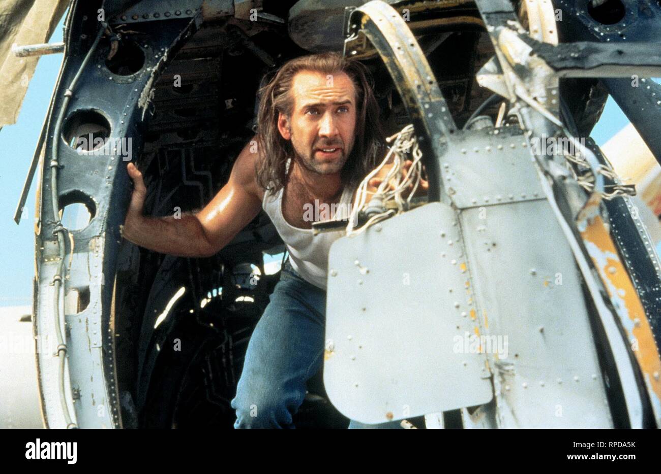 Aire acondicionado, Nicolas Cage, 1997 Foto de stock