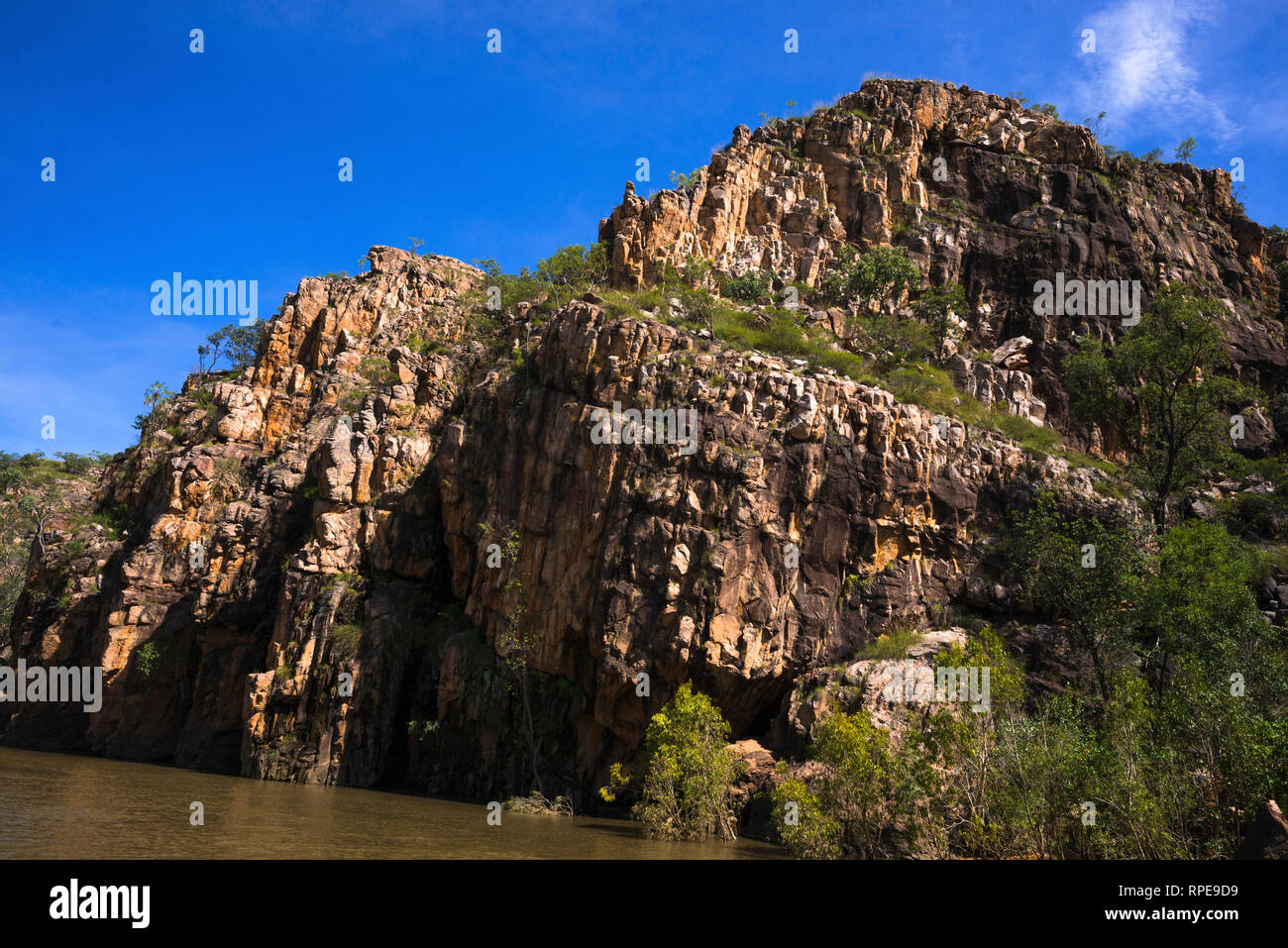 Australia, Northern Territory, Katherine. Nitmiluk, Katherine Gorge, Parque Nacional Foto de stock