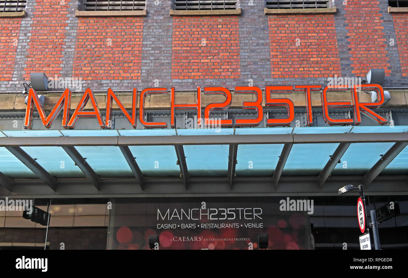 Manchester235 Manch235ter Casino, Great Northern, Almacén de Deansgate, Manchester, Inglaterra, Reino Unido - 2 Watson St, Manchester M3 4LP Foto de stock