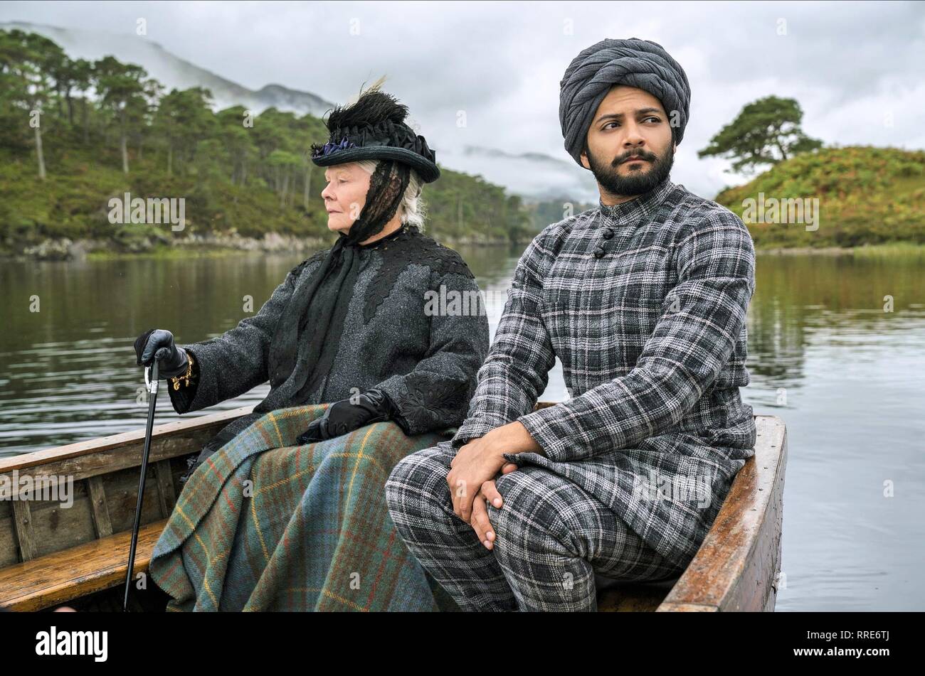 JUDI DENCH, ALI FAZAL, Victoria y Abdul, 2017 Foto de stock