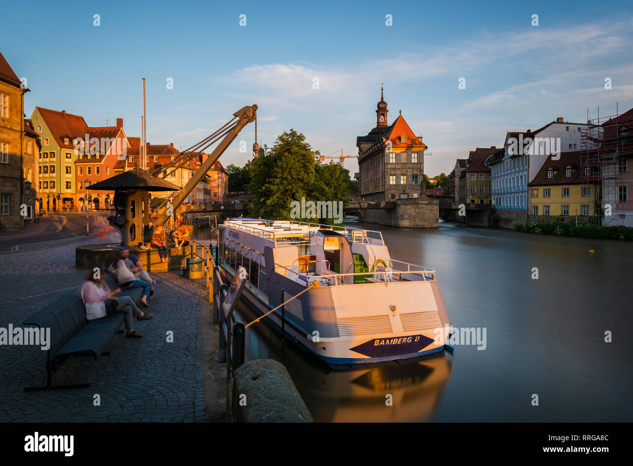 Bamberg, Patrimonio Mundial de la UNESCO, Baviera, Alemania, Europa Foto de stock