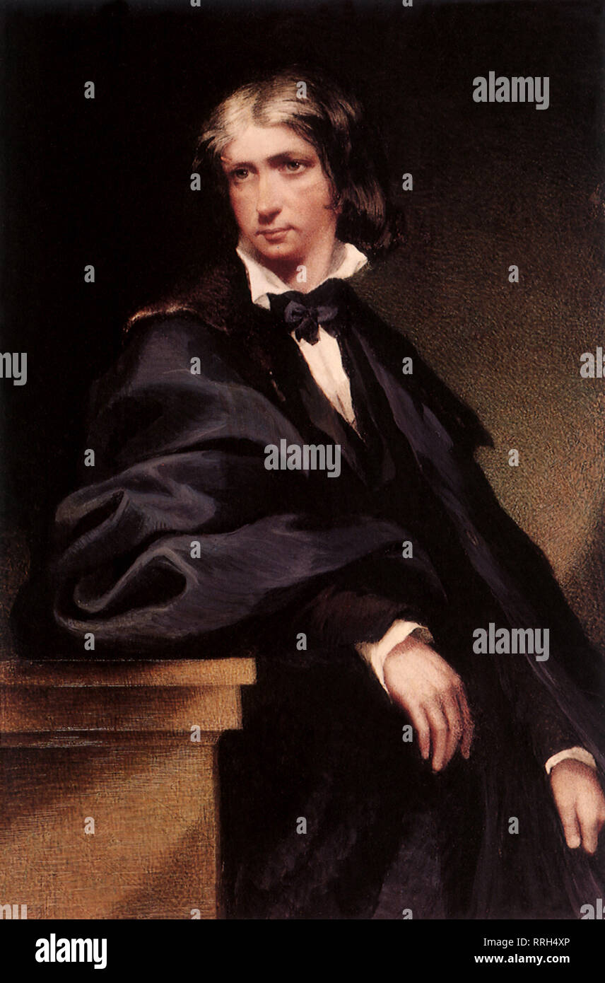 James Henry Leigh Hunt 1846. Foto de stock
