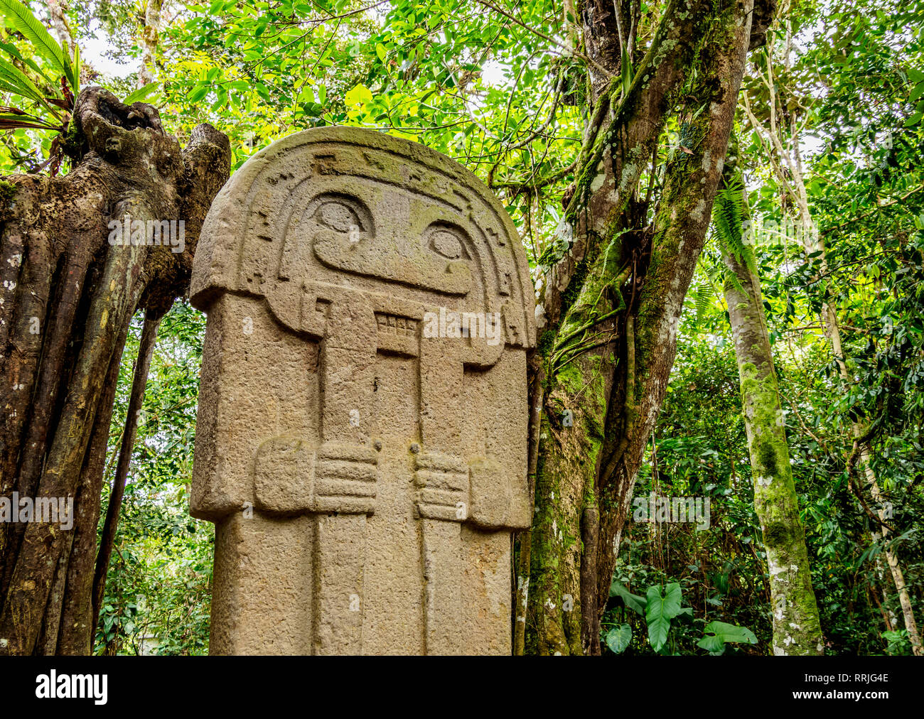 A escultura pré-colombiana confundida com uma imagem santa