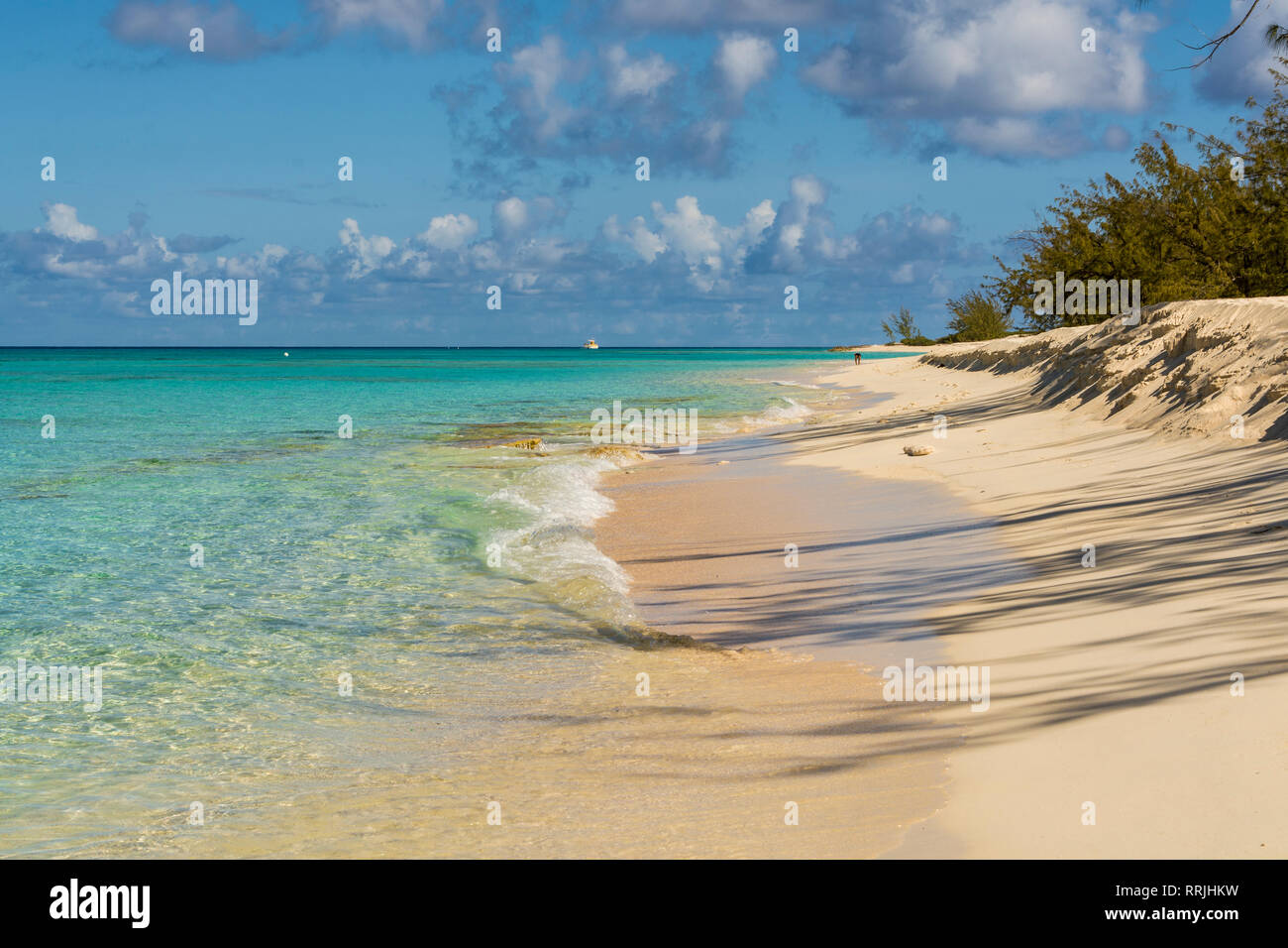 Governor's Beach, Grand Turk Island, Islas Turcas y Caicos, Antillas, América Central Foto de stock
