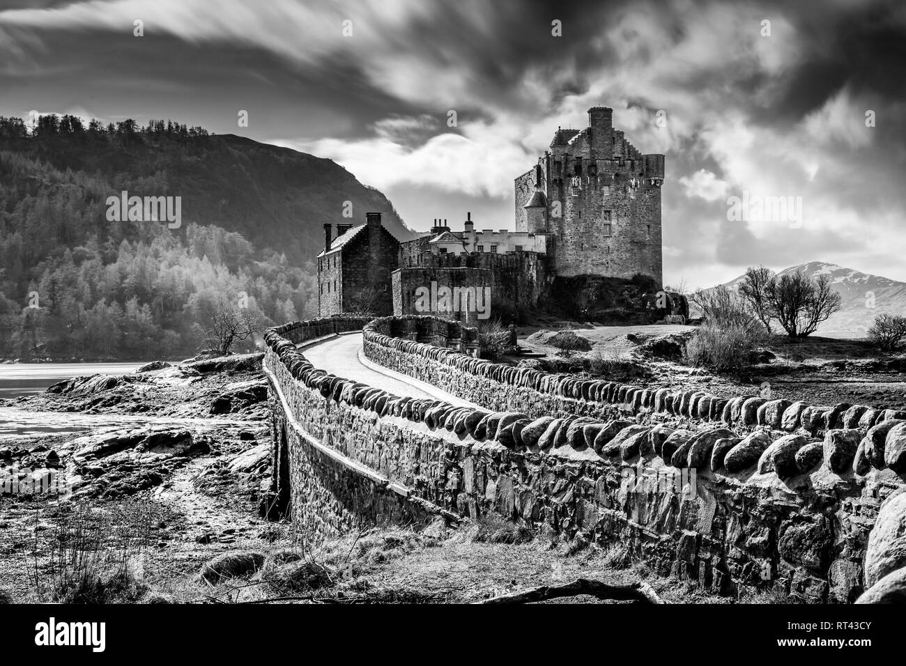 Castillo de Eilean Donan Foto de stock