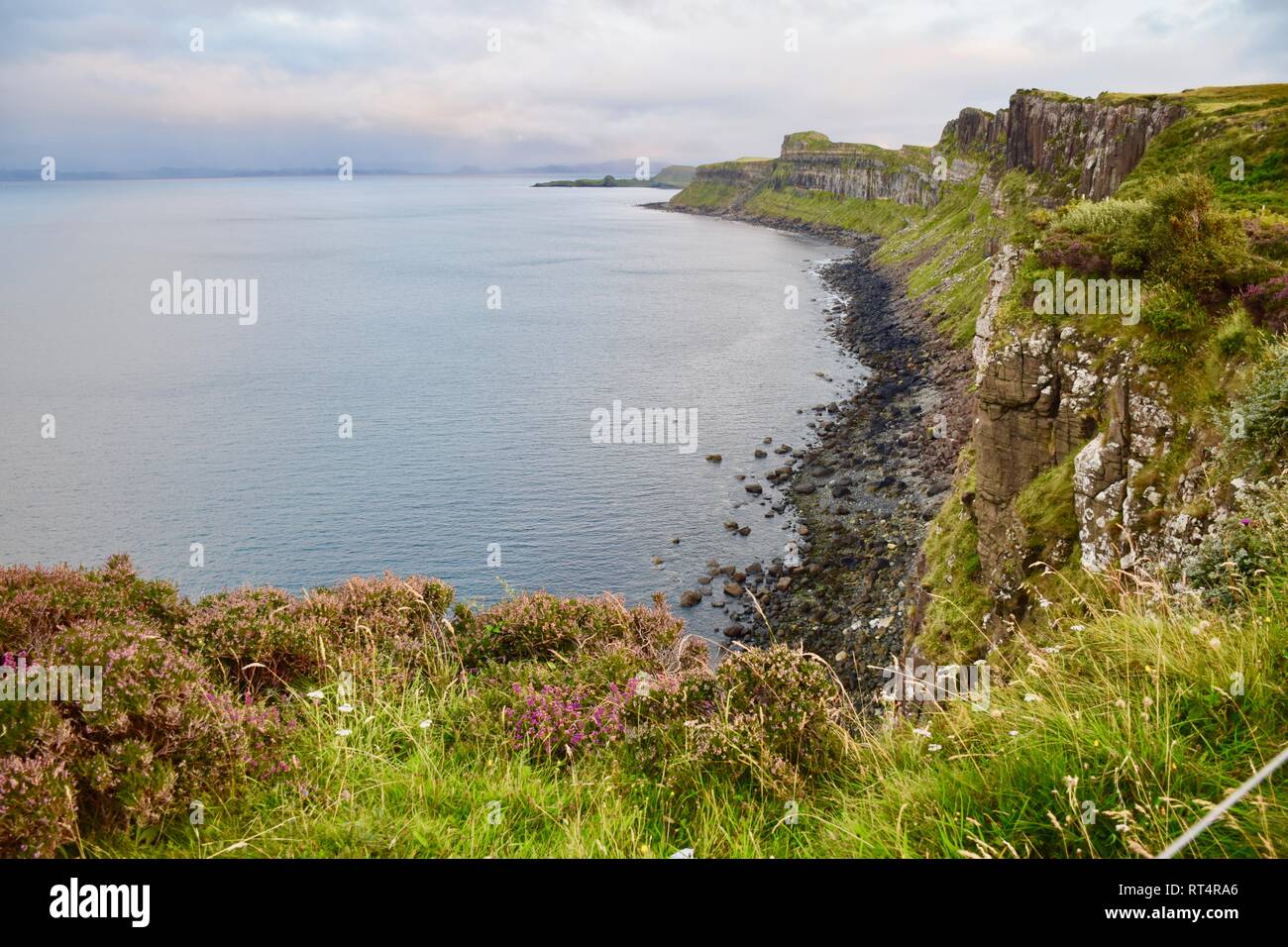 En las Tierras Altas de Escocia, la Isla de Skye, Escocia Foto de stock
