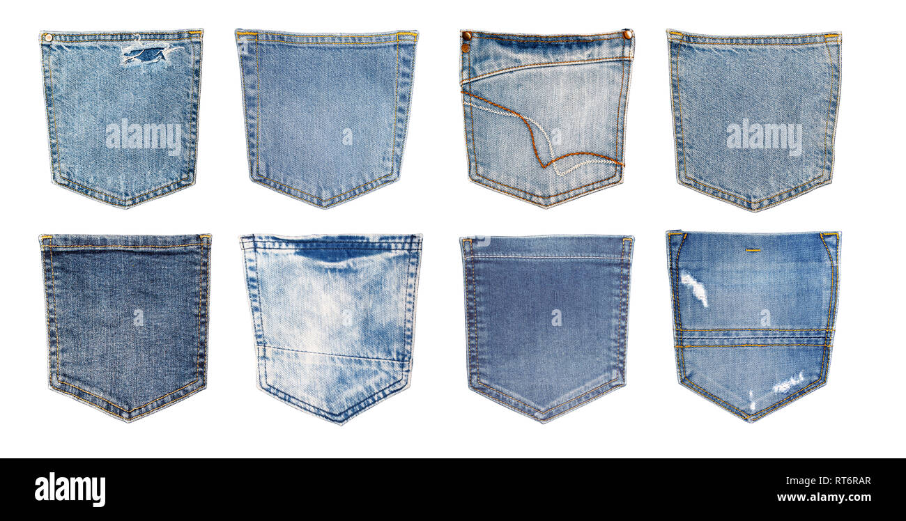 Jeans con bolsillos atras clearance