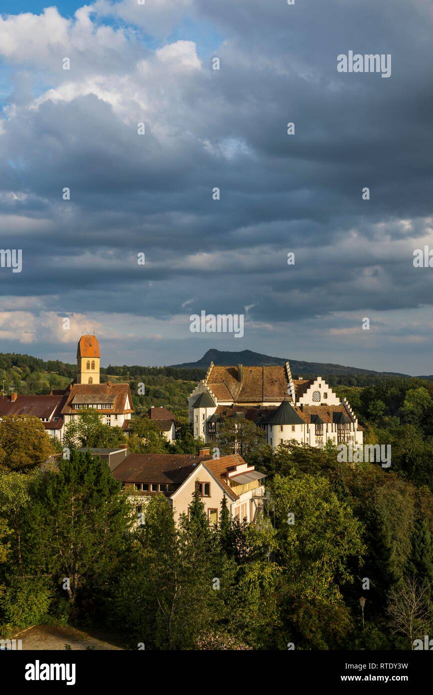 Castillo, Tengen Blumenfeld, Constanza condado, Hegau, Baden-Württemberg, Alemania Foto de stock