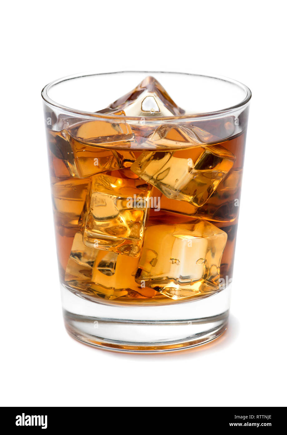 Whisky en las rocas Imágenes recortadas de stock - Alamy