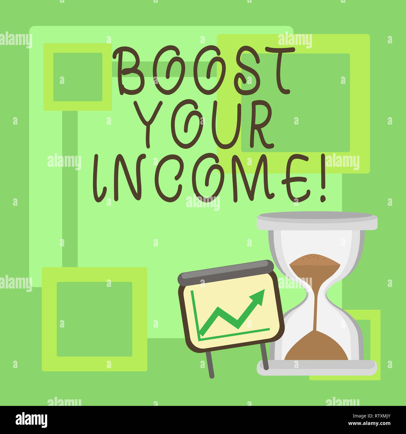 Texto de escritura incrementar tus ingresos. Concepto Significado mejorar  tu pago Freelancing trabajo a tiempo parcial Mejora Fotografía de stock -  Alamy