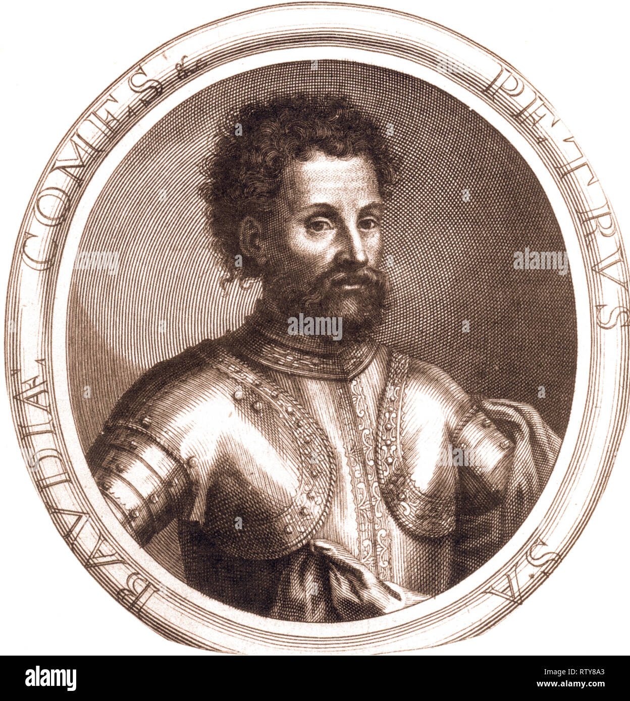 Pedro II de Saboya, llamado Little Carlomagno (Susa, 1203 - Pierre-ChÃ¢tel, 16 de mayo de 1268) fue el conde de Saboya desde 1263 a 1268. También fue Señor de Faucigny (1261-1268) y conde de Richmond (1241), Lord guardián de los cinco puertos (1241). Foto de stock