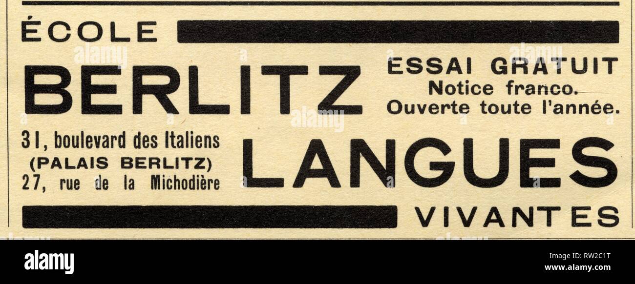 Berlitz Fotos E Imagenes De Stock Alamy
