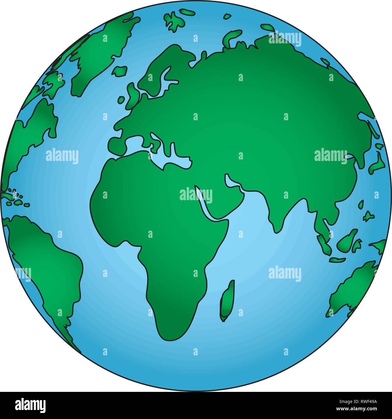 Mapa mundi dibujos animados fotografías e imágenes de alta resolución -  Alamy