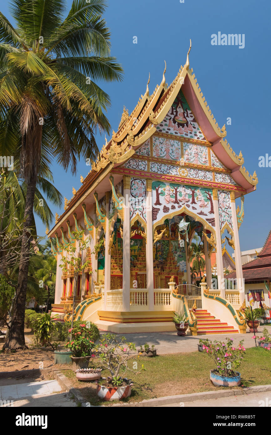 Sithan Neua Templo Vientiane en Laos Foto de stock