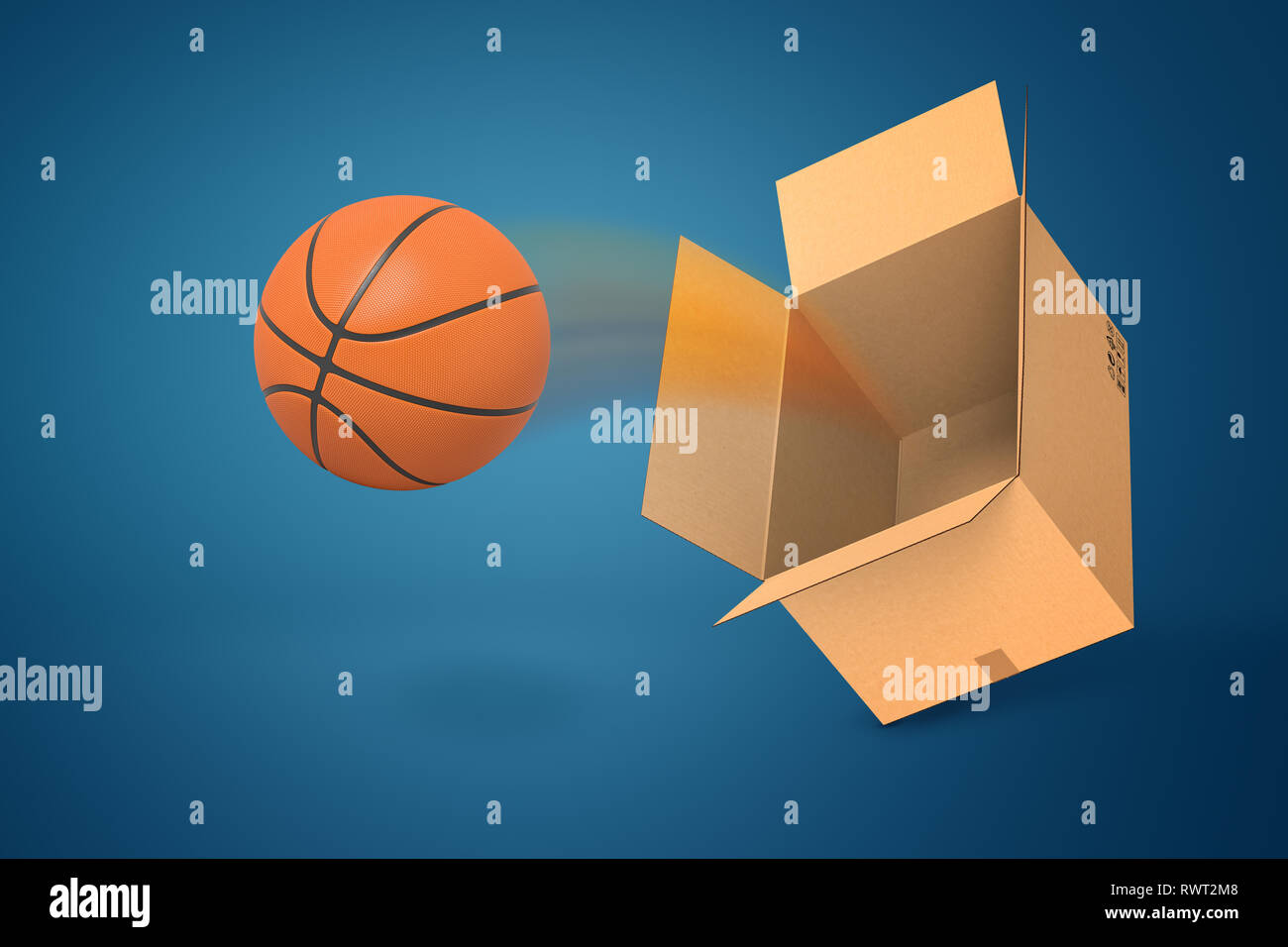 Resultado de imagen para pelota naranja en una caja