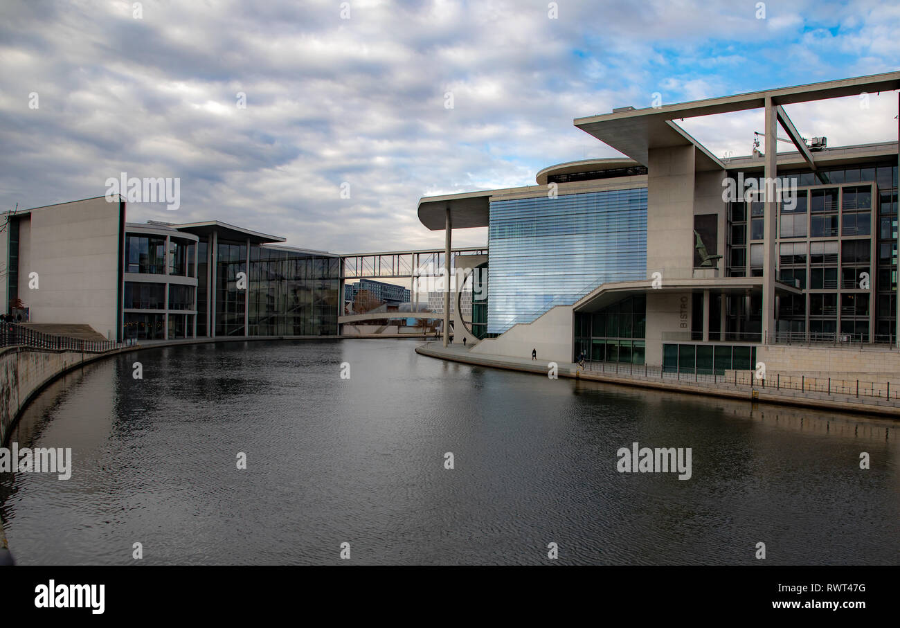 Distrito gubernamental de Berlín, Alemania Foto de stock