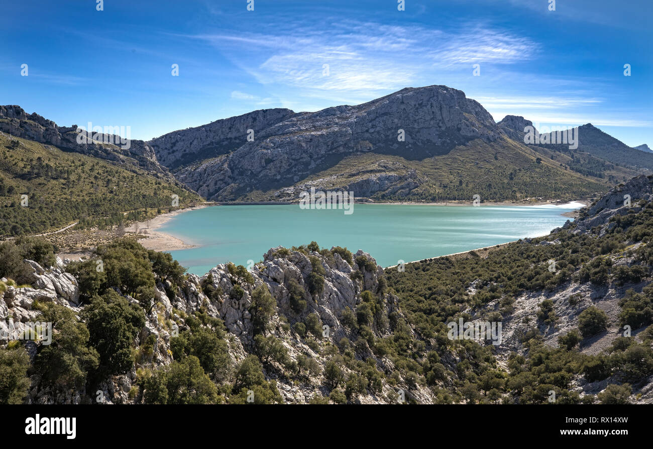 Gorg Blau en Mallorca, España Foto de stock