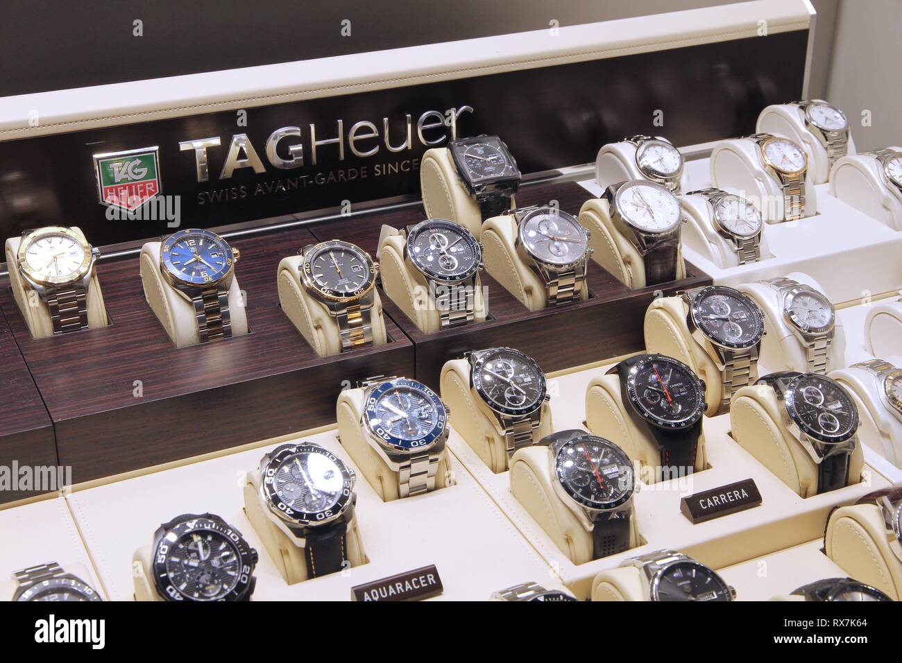 Tag heuer watches fotografías e imágenes de alta resolución - Alamy