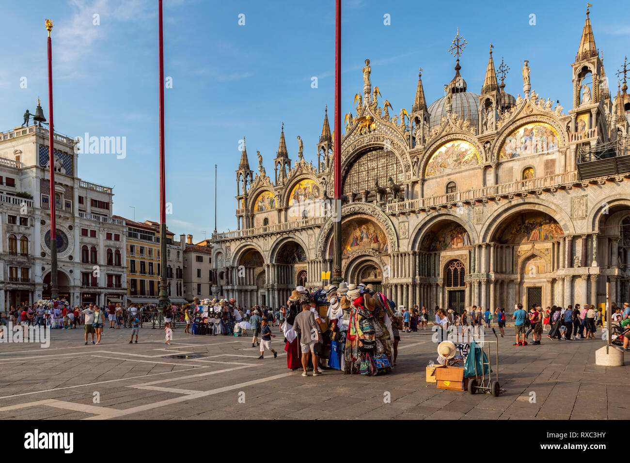 La Basilica di San Marco, Venecia (Venezia), Italia Foto de stock