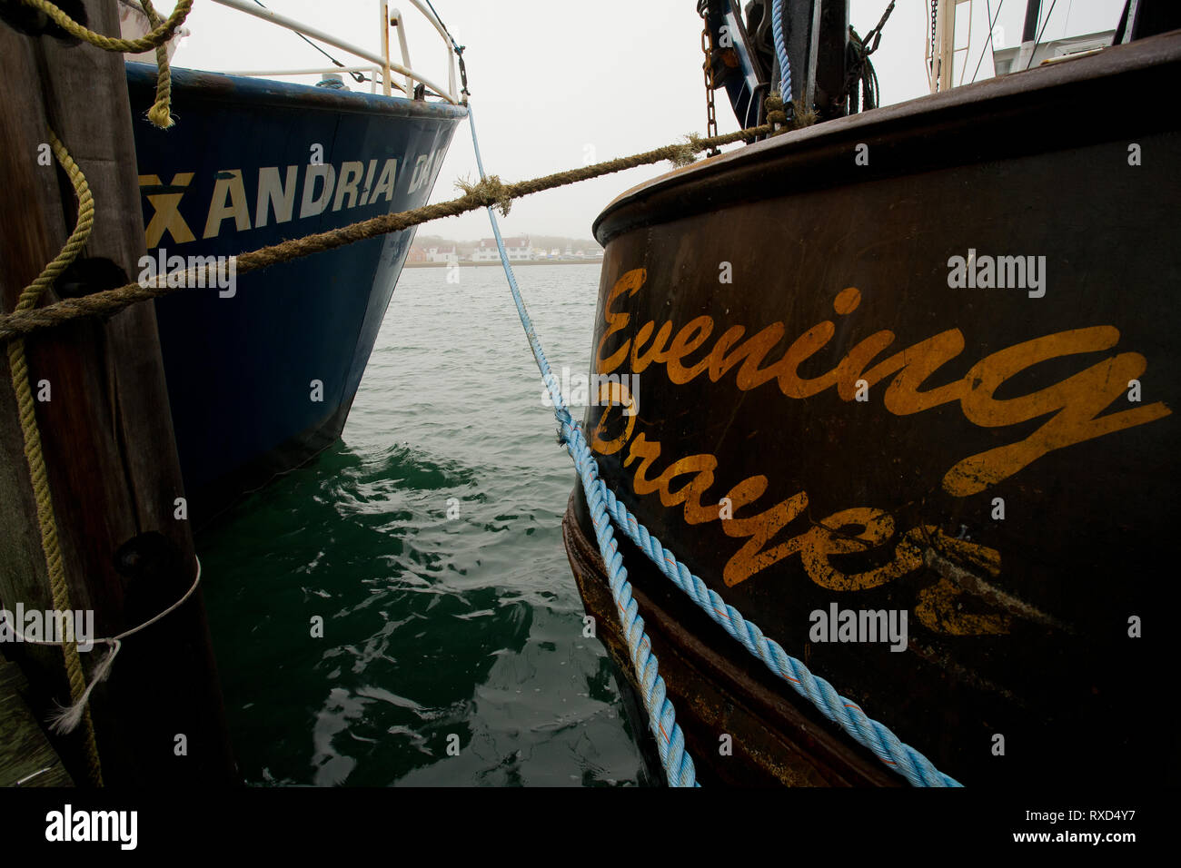 Montauk, el condado de Suffolk, Nueva York, EE.UU. Foto de stock