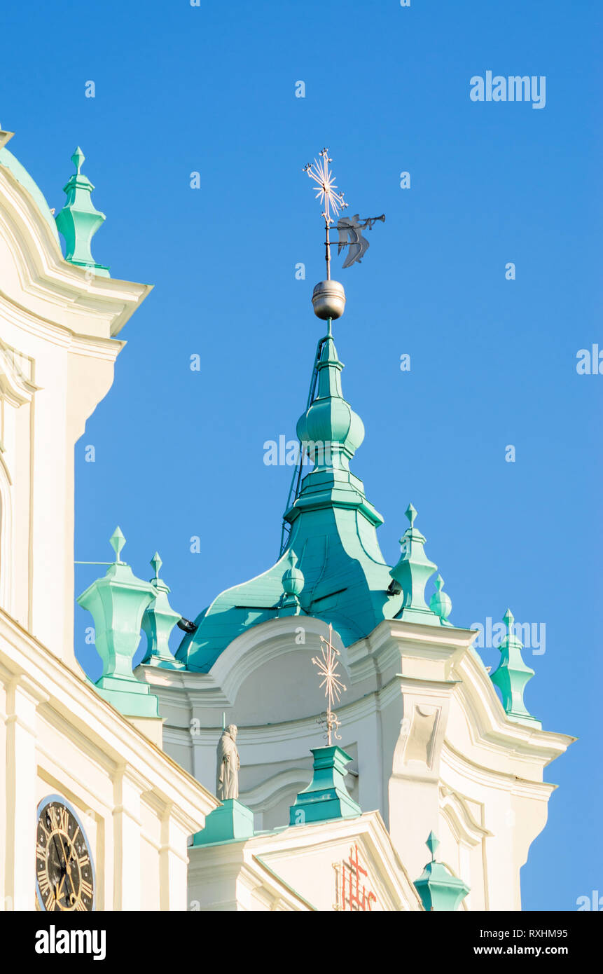 Grodno, Bielorrusia Mayo 26, 2018 Catedral de San Francisco Javier
