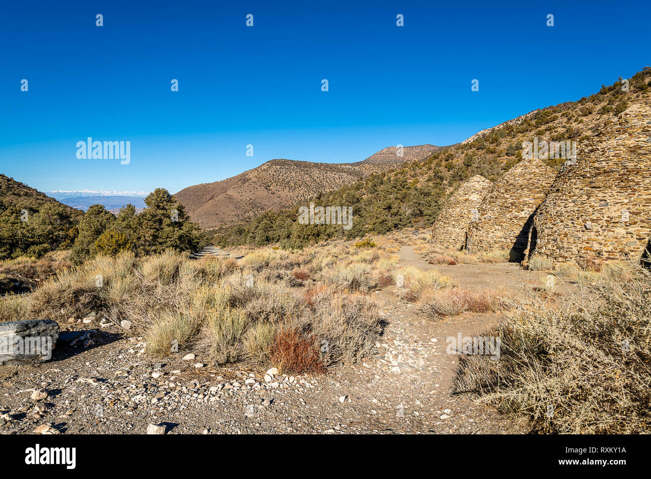 Los hornos de carbón del Valle de la muerte Fotografía de stock - Alamy