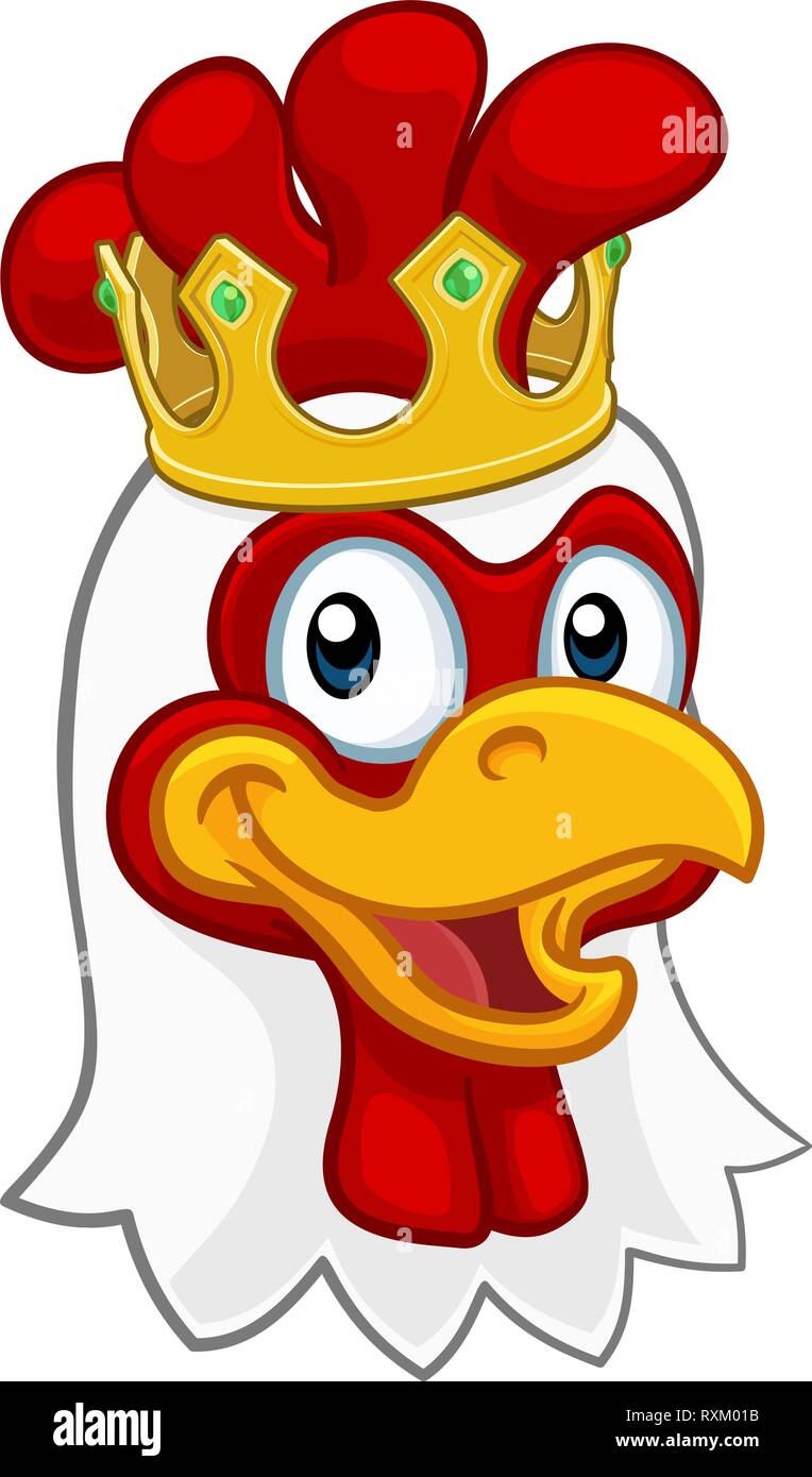 King de pollo gallo gallo corona aves Cartoon Imagen Vector de stock - Alamy King de pollo gallo gallo corona aves Cartoon Imagen Vector de stock - Alamy