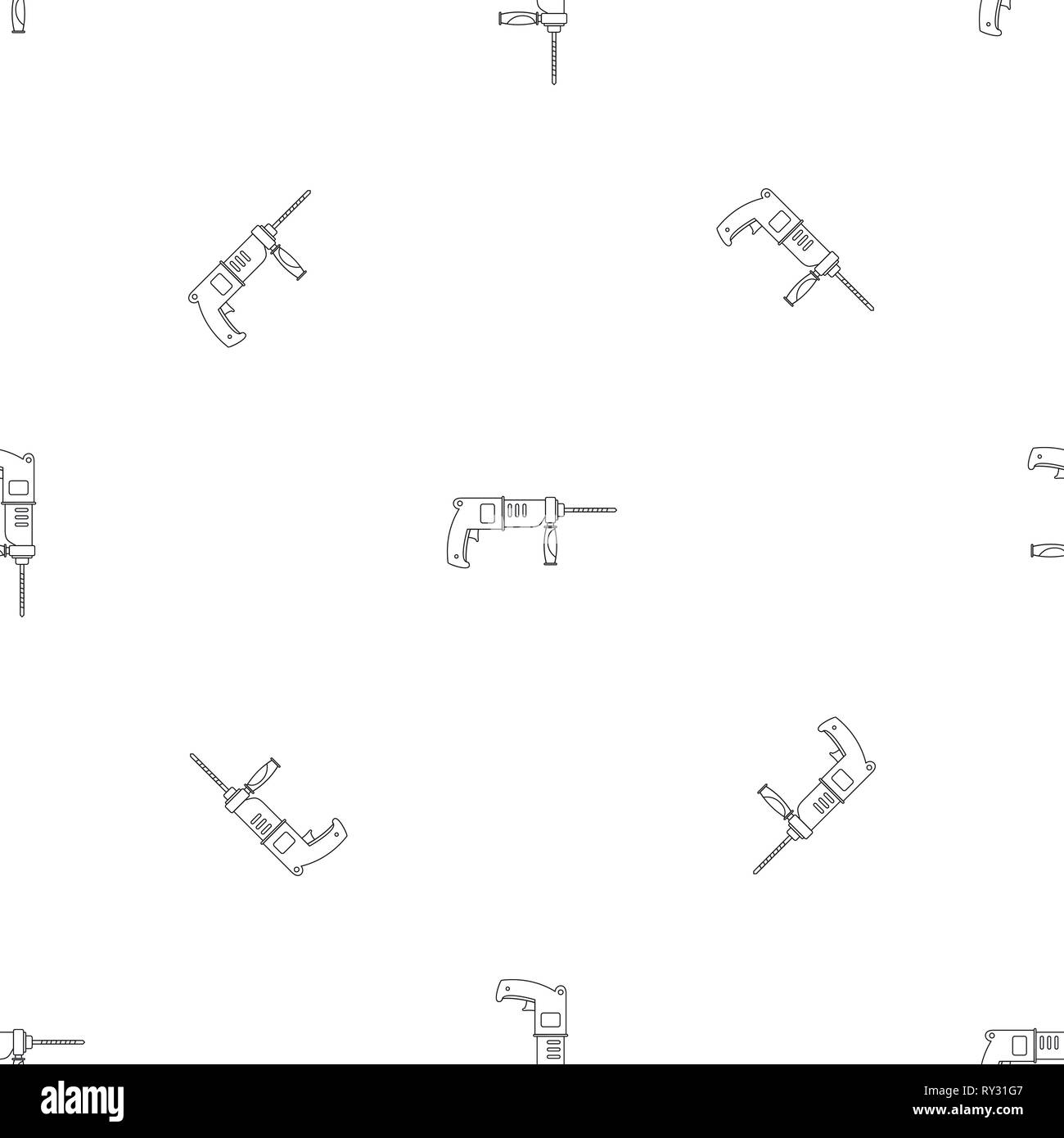 Martillo perforador Imágenes vectoriales de stock - Alamy