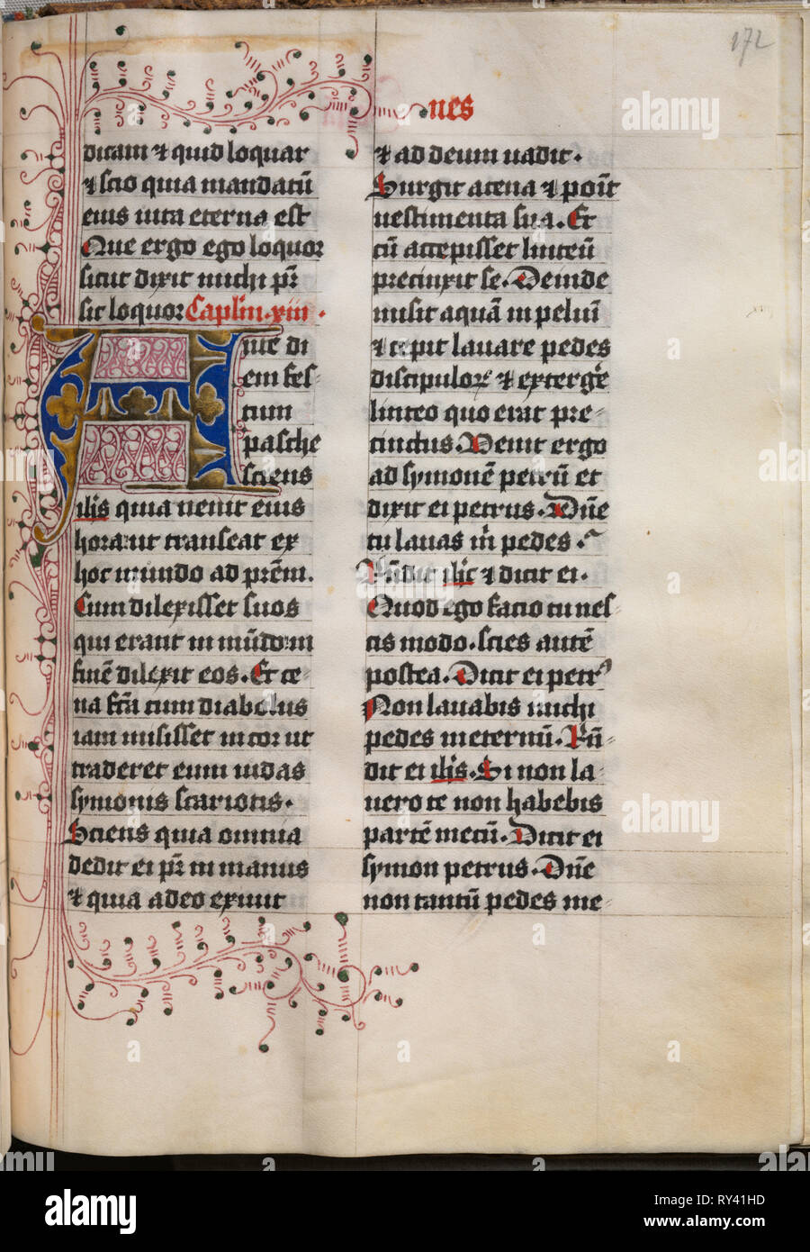 Con El Libro Del Evangelio Evangelista Retratos Decorado Inicial C 1480 Hausbuch Master Aleman Tinta Tempera Y Oro En Vitela Original Ciego Codex Encuadernacion En Piel Estampada 23 7 X 18 4 X 5 4