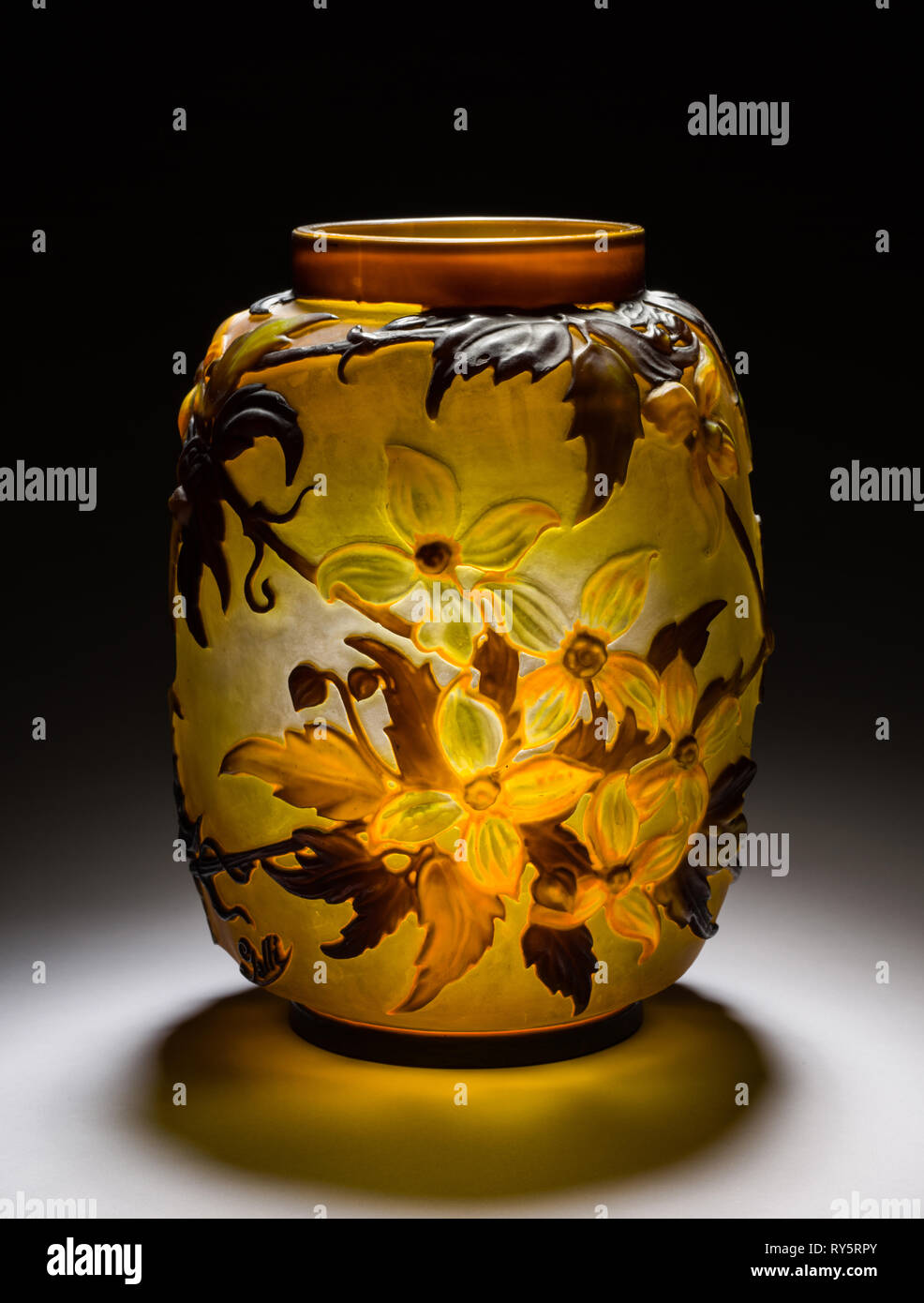 Vase by emile galle 1846 1904 fotografías e imágenes de alta resolución -  Alamy
