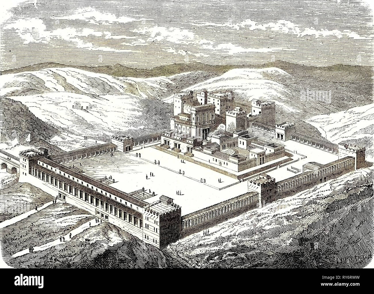Templo de salomón en jerusalén fotografías e imágenes de alta resolución -  Alamy