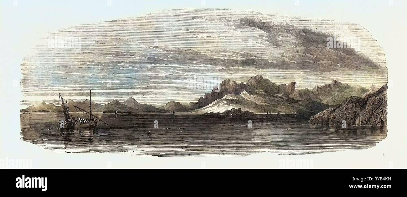 Kaffa Bay 1854 Foto de stock