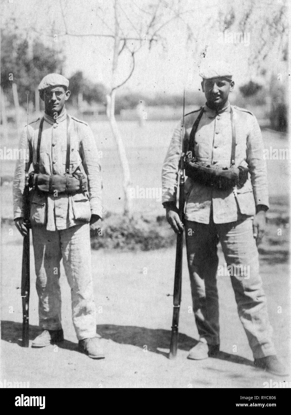 Soldados argentinos 1940 Foto de stock