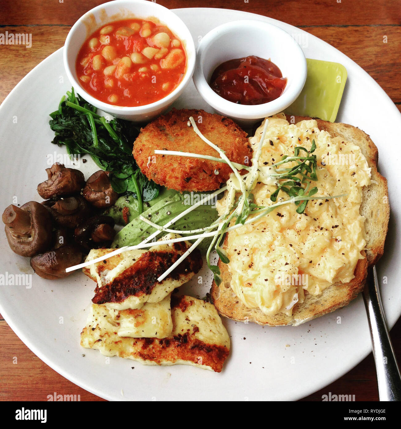 Plato Vegetariano Saludable Buena Comida Fotografia De Stock Alamy