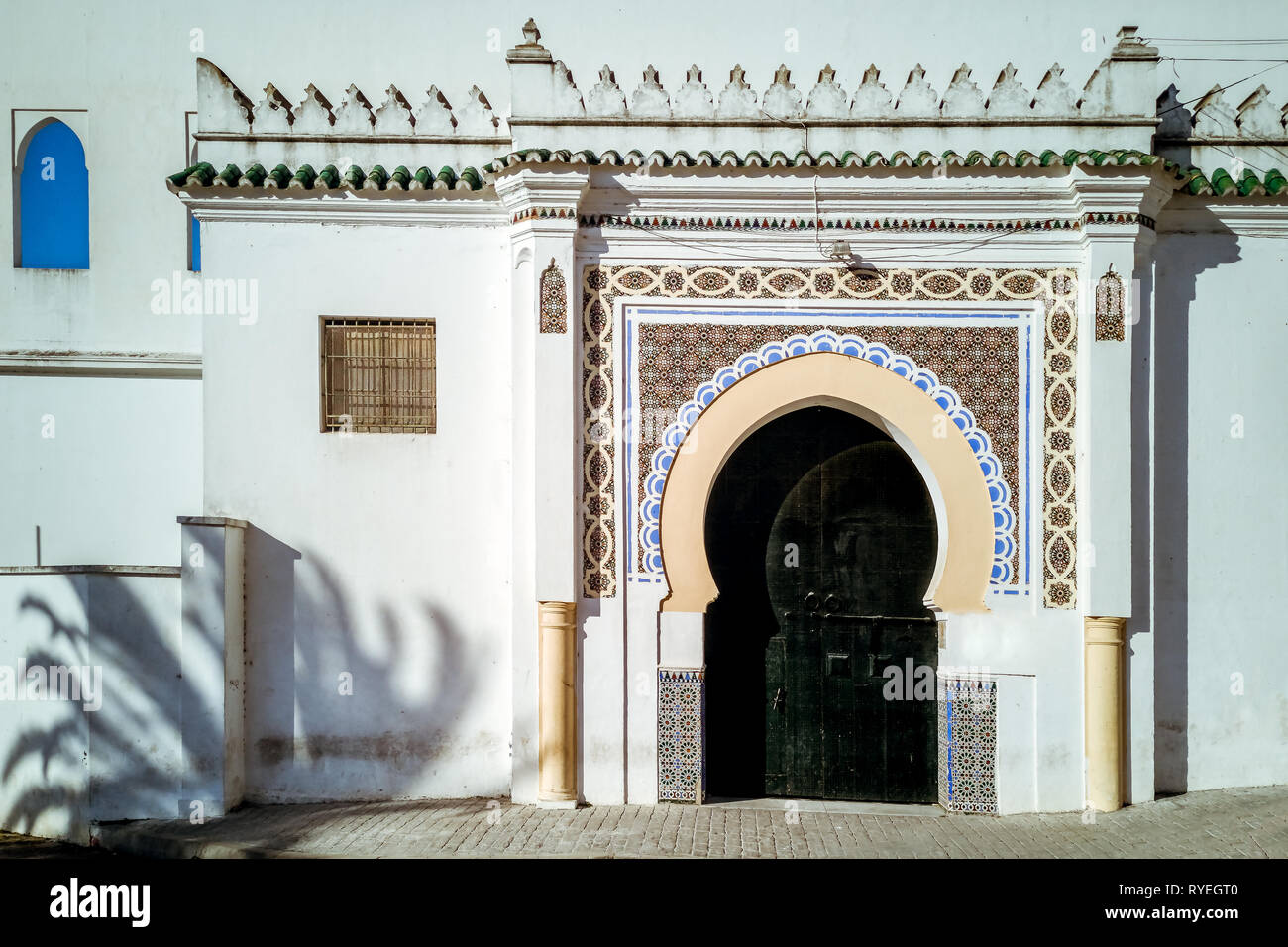 El antiguo palacio del sultán Mulay Hafid en Tánger, Marruecos