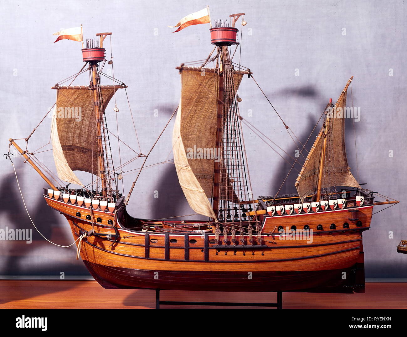 Maqueta barco tecnología