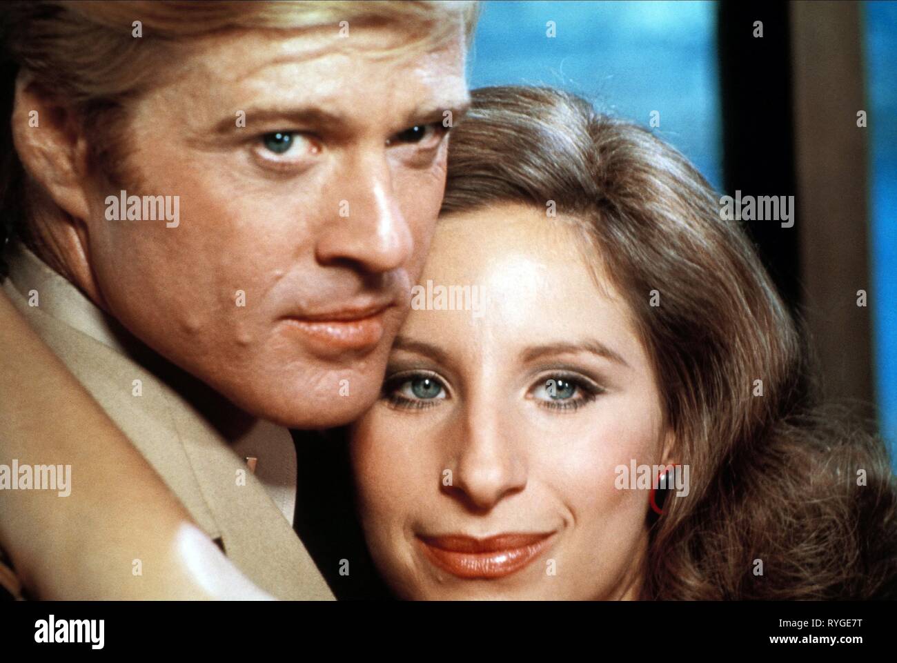 ROBERT Redford, Barbra Streisand, la manera en que estábamos, 1973 Foto de stock