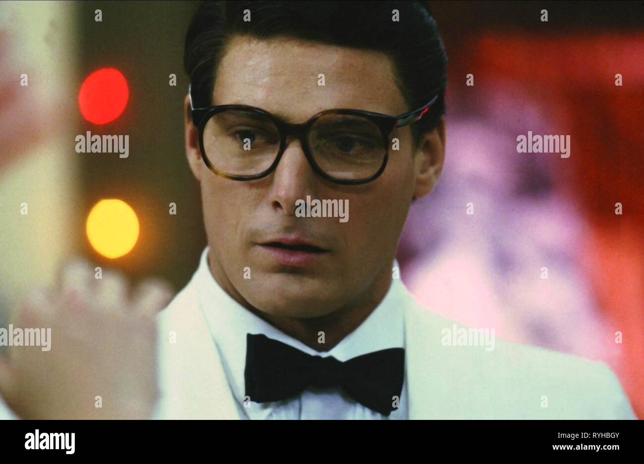 CHRISTOPHER Reeve, Superman III, 1983 Foto de stock