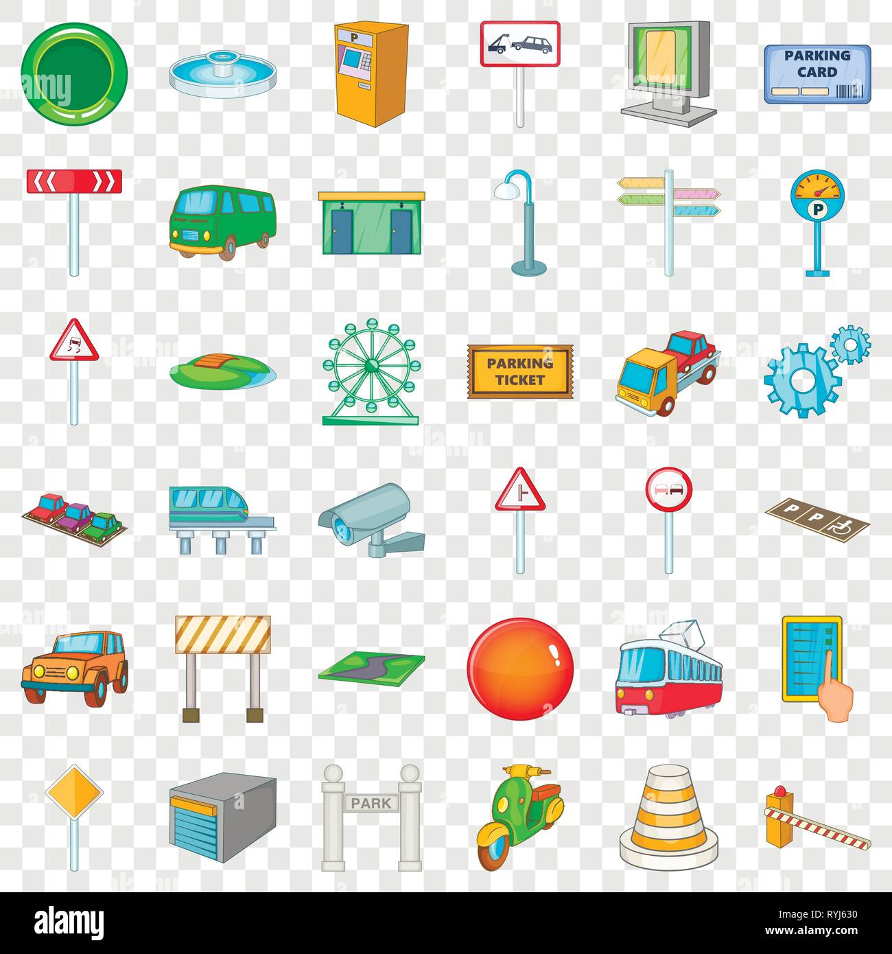 La geografía de la ciudad, conjunto de iconos de estilo de dibujos animados Imagen Vector de stock - Alamy La geografía de la ciudad, conjunto de iconos de estilo de dibujos animados Imagen Vector de stock - Alamy