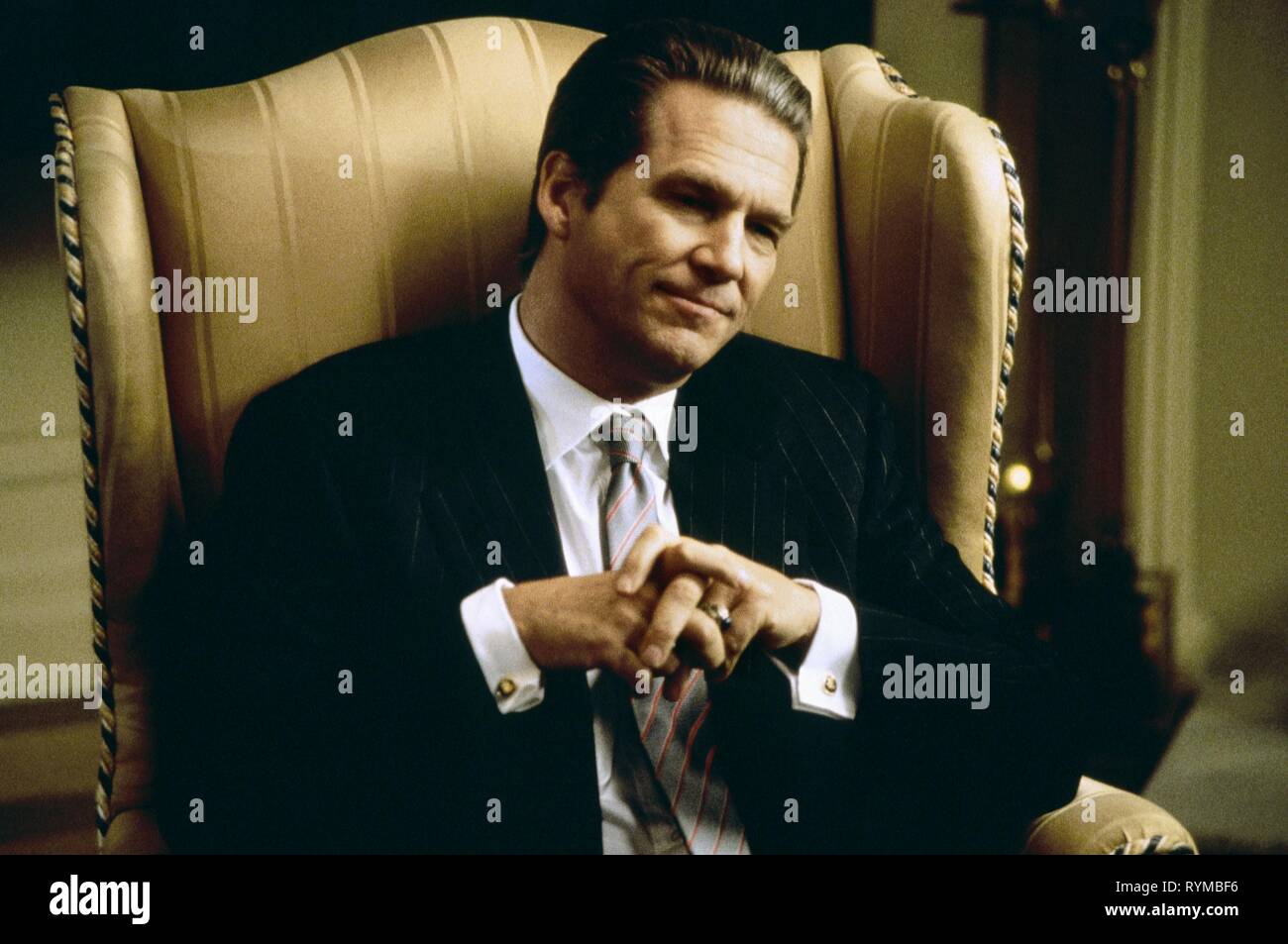 JEFF BRIDGES, el contendiente, 2000 Foto de stock