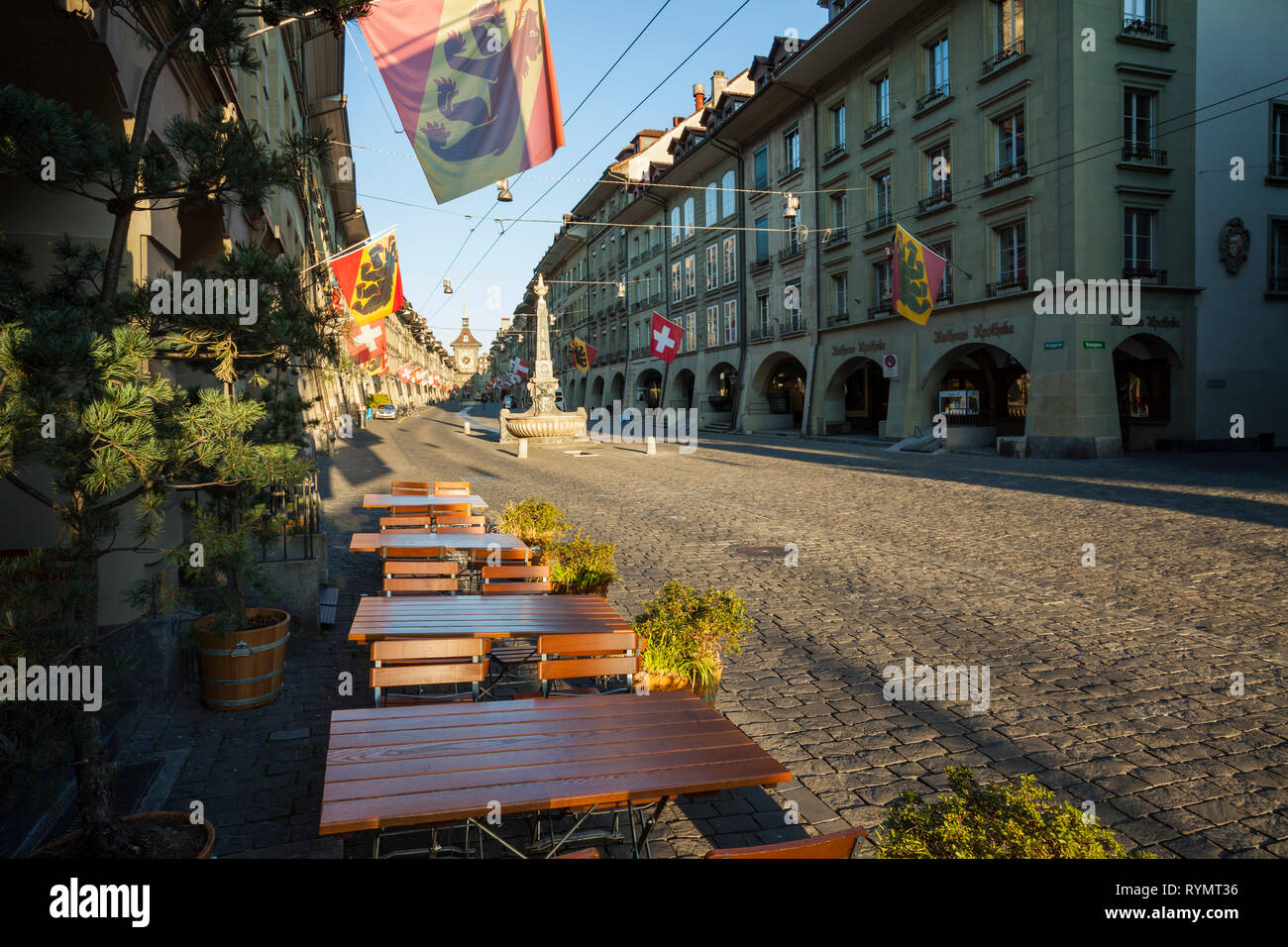 Amanecer En Berna Capital De Suiza Fotografia De Stock Alamy