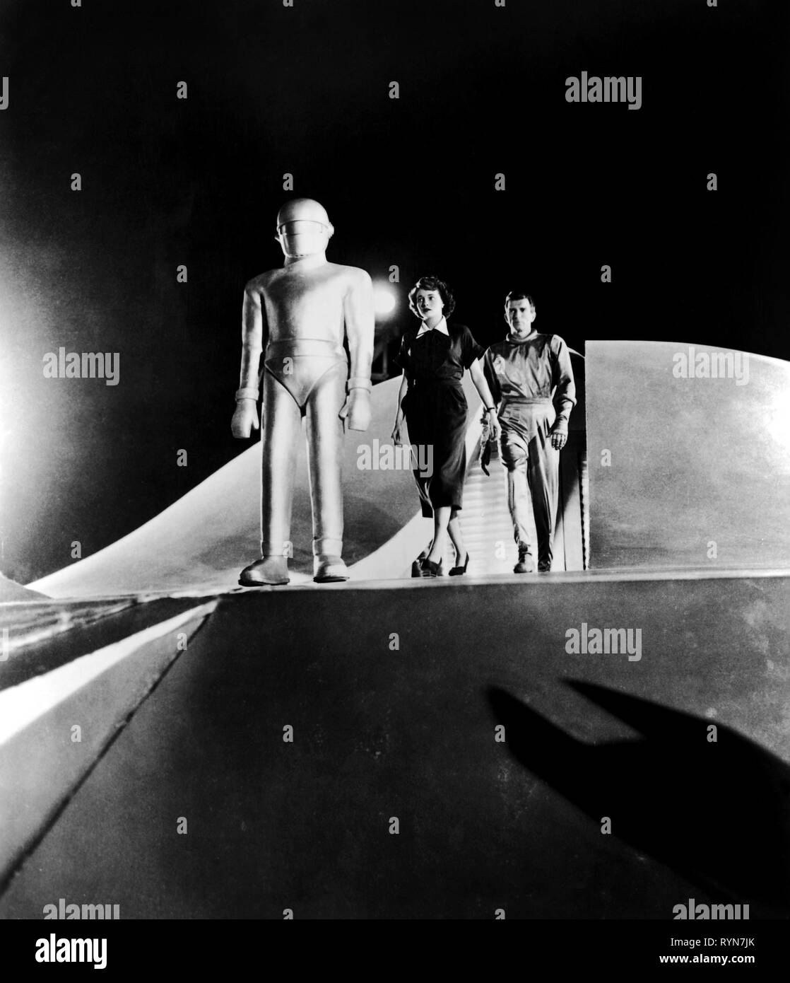 NEAL,Rennie, el día que la Tierra se detuvo, 1951 Foto de stock