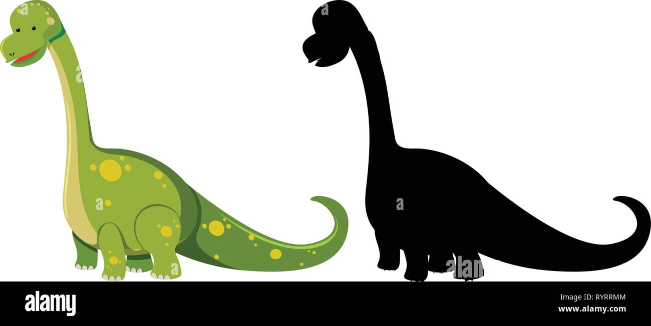 Conjunto de caracteres de dinosaurios ilustración Imagen Vector de stock -  Alamy