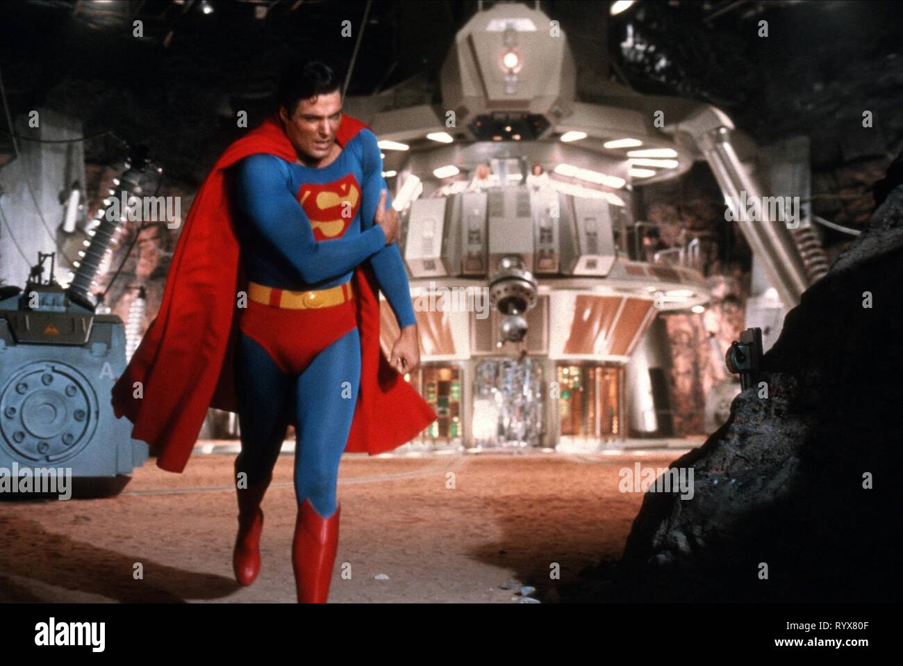 CHRISTOPHER Reeve, Superman III, 1983 Foto de stock