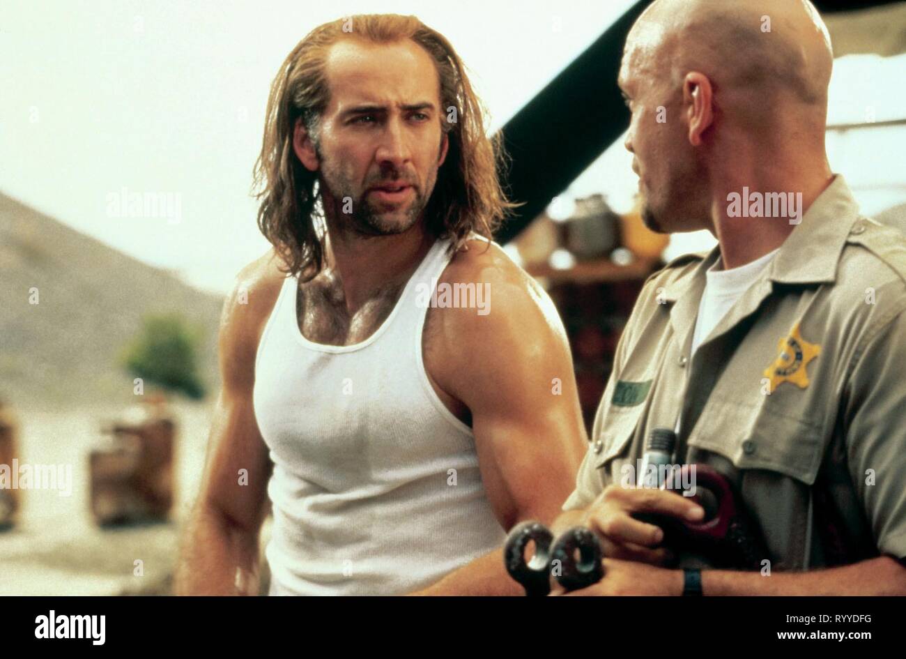 CAGE,Malkovich, aire acondicionado, 1997 Foto de stock