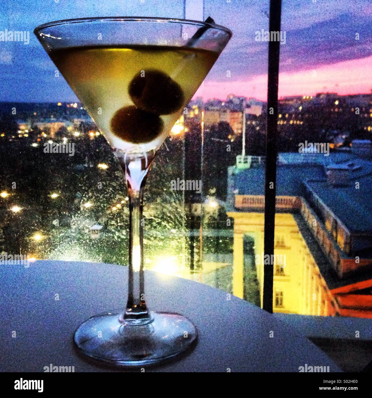 Dirty Martini extra en Washington D.C. Foto de stock