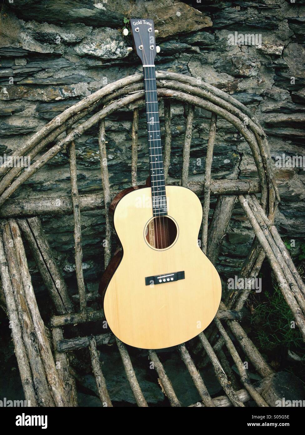 Guitarra del Tenor tiene sólo cuatro cuerdas Fotografía de stock - Alamy